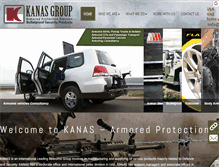Tablet Screenshot of kanasgroup.com